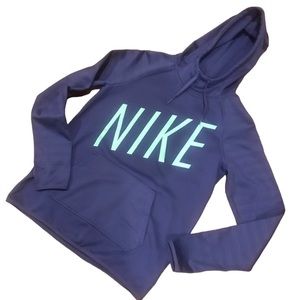 Nike Hooded Sweatshirt Purple Women’s Small
